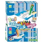  Colour and Wipe Reusable Cards for Kids packing