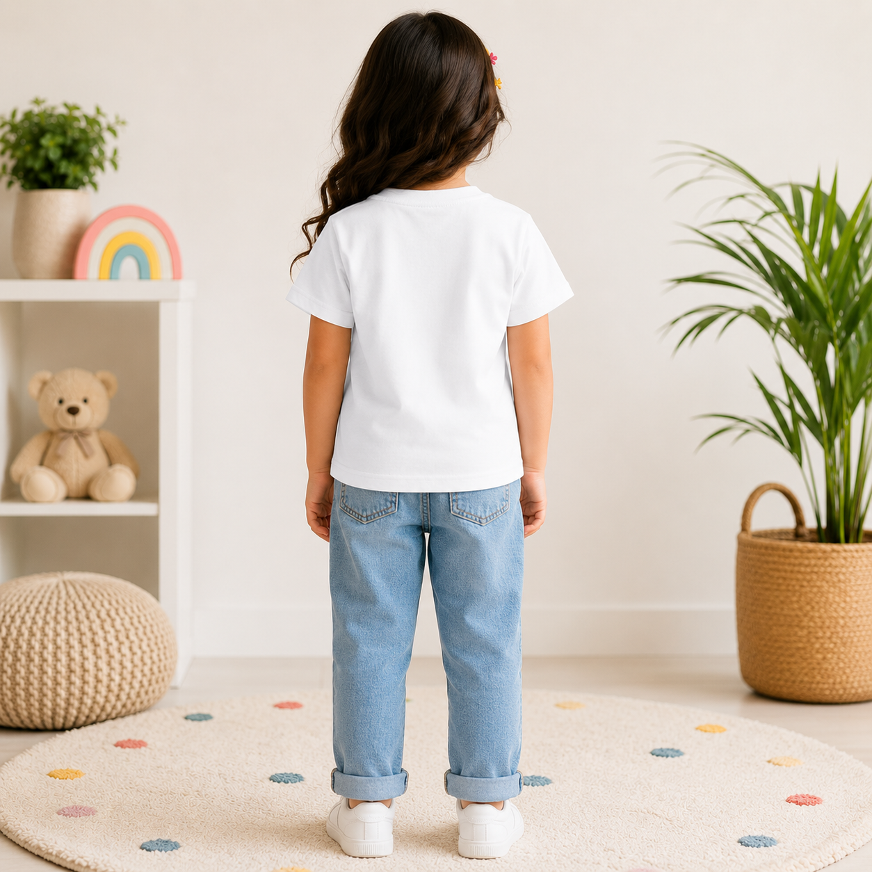 Born to Shine Kids T-Shirt with Star Design | Motivational Cotton T-Shirt