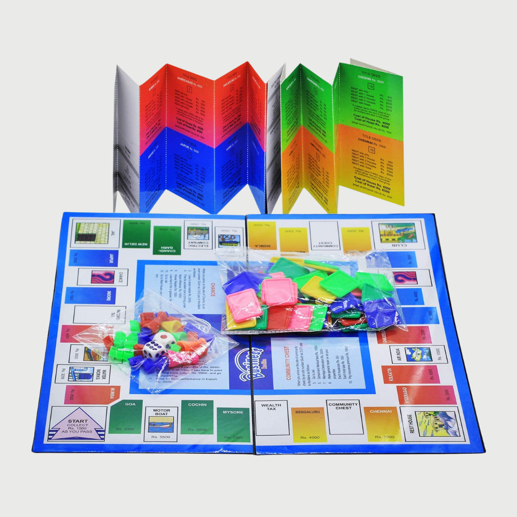 Business India trading board game