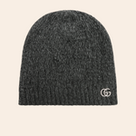 grey baby beanie