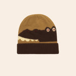 Crocodile Knit Winter Baby Cap