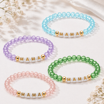 crystal beaded bracelet for mom online in india