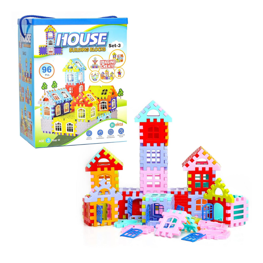 house building blocks set 3