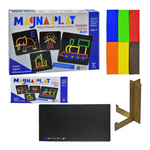 magnetic learning puzzle set 300 colourful magnets