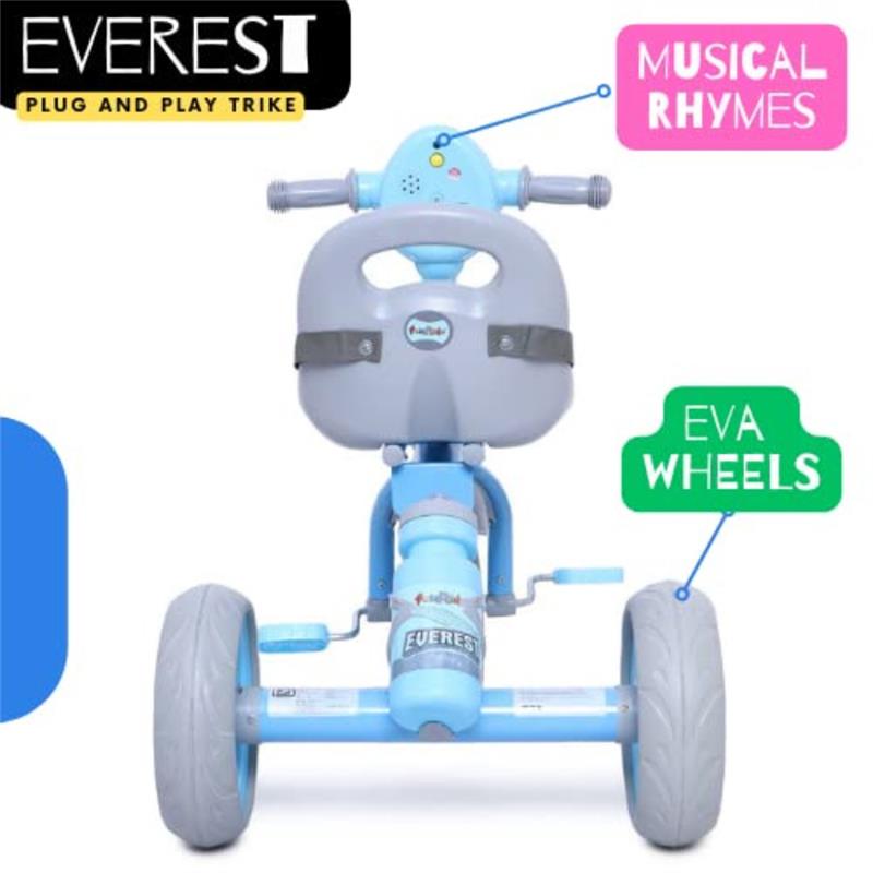 Fun Ride Musical Tricycle with Seat Belt for kids 