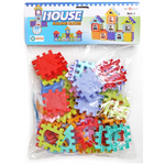 house building blocks set 72 pieces for kids (game)