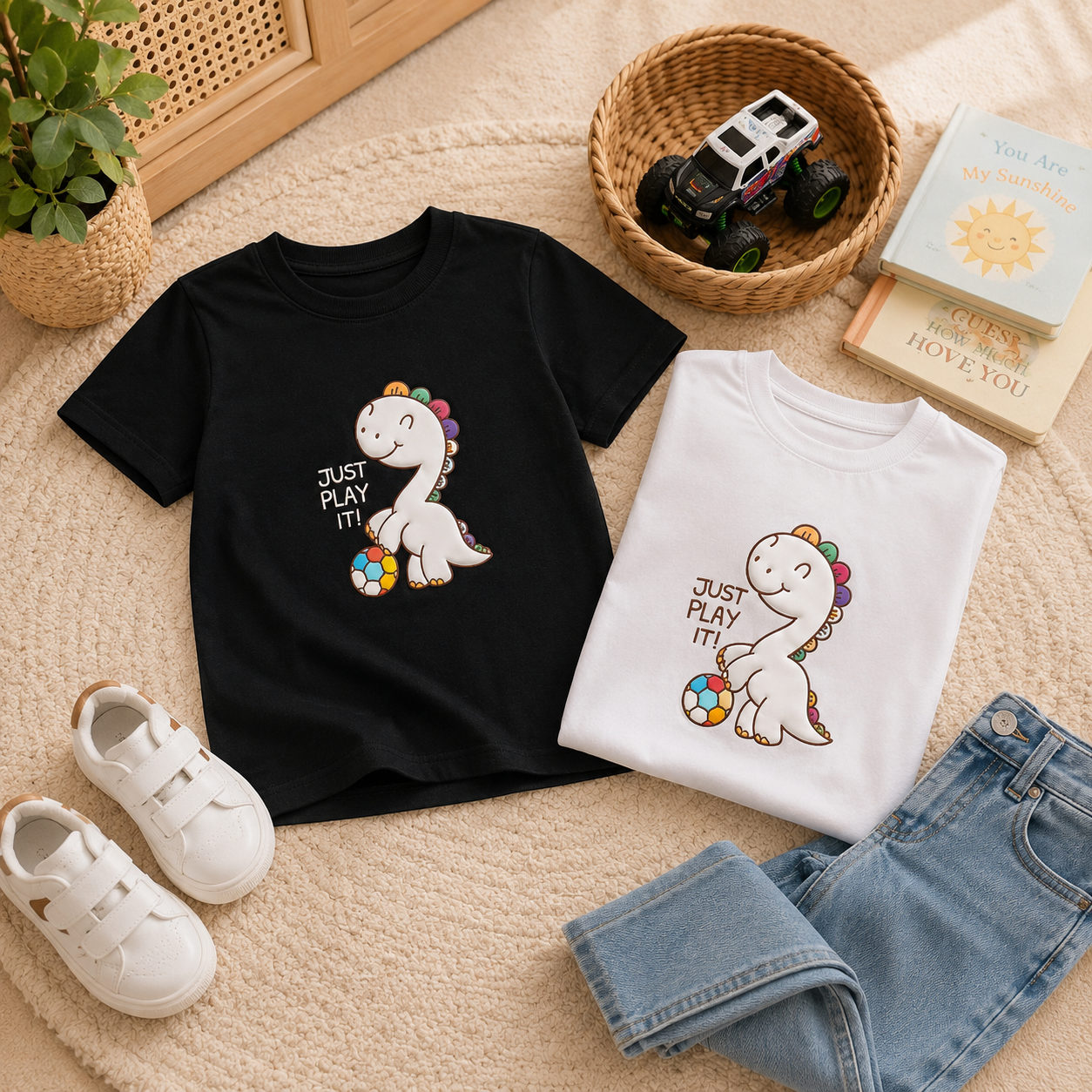 Just Play It Graphic Printed T-shirt