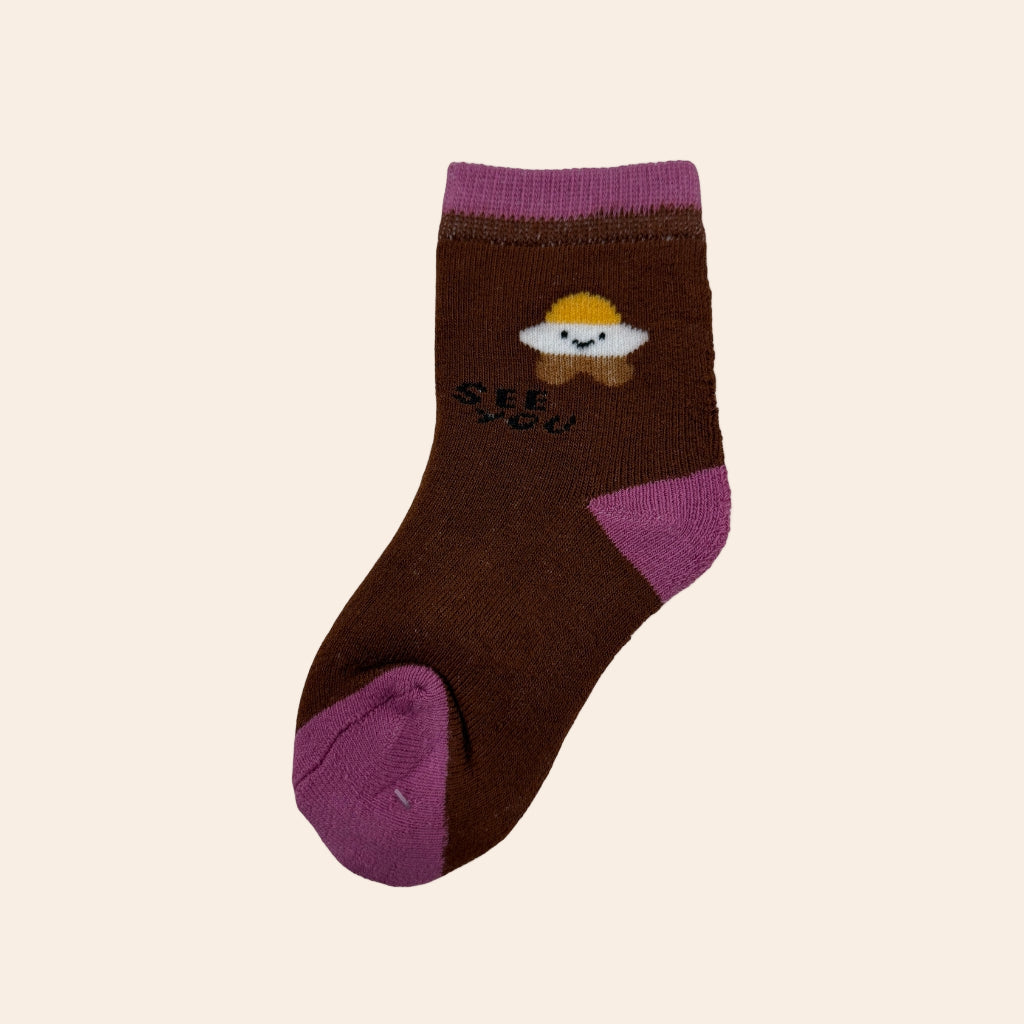 Kids Cartoon Ankle Socks – Set of 5 Pairs for Boys & Girls
