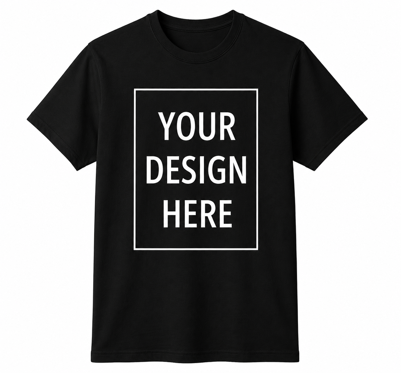 Kids Custom Printed Round Neck T-Shirt with Photo Print And Text Print. Personalized Cotton Half Sleeve T-Shirt for Kids, Print Your Photo/Image/Text on T-Shirt