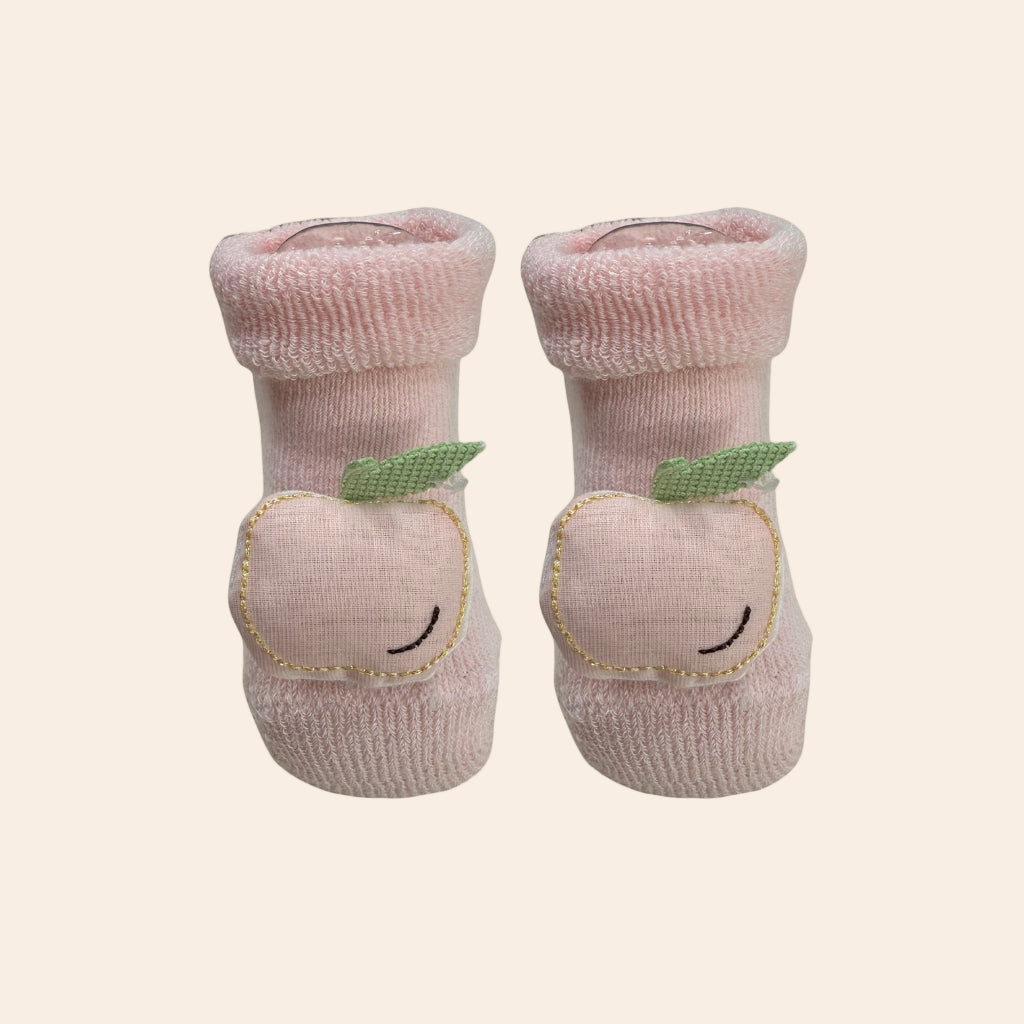 Magic Baby Socks-cum-Boot – Fruit Design Combo Pack of 6 Pairs