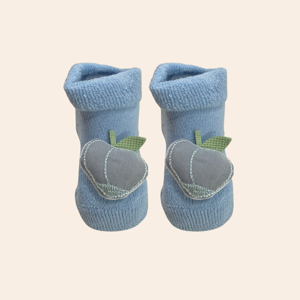 Magic Baby Socks-cum-Boot – Fruit Design Combo Pack of 6 Pairs