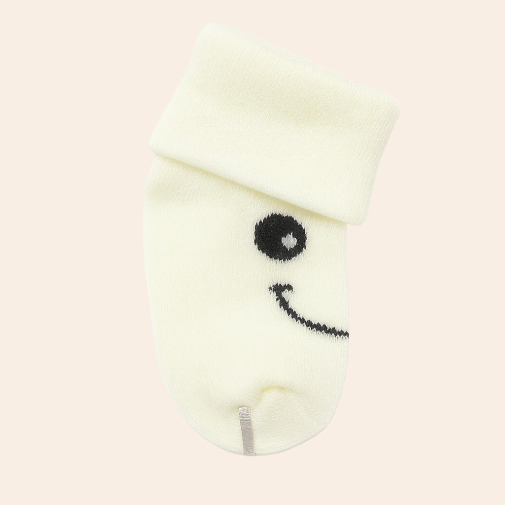 Magic Baby Socks – Blue & Cream (Pack of 2)