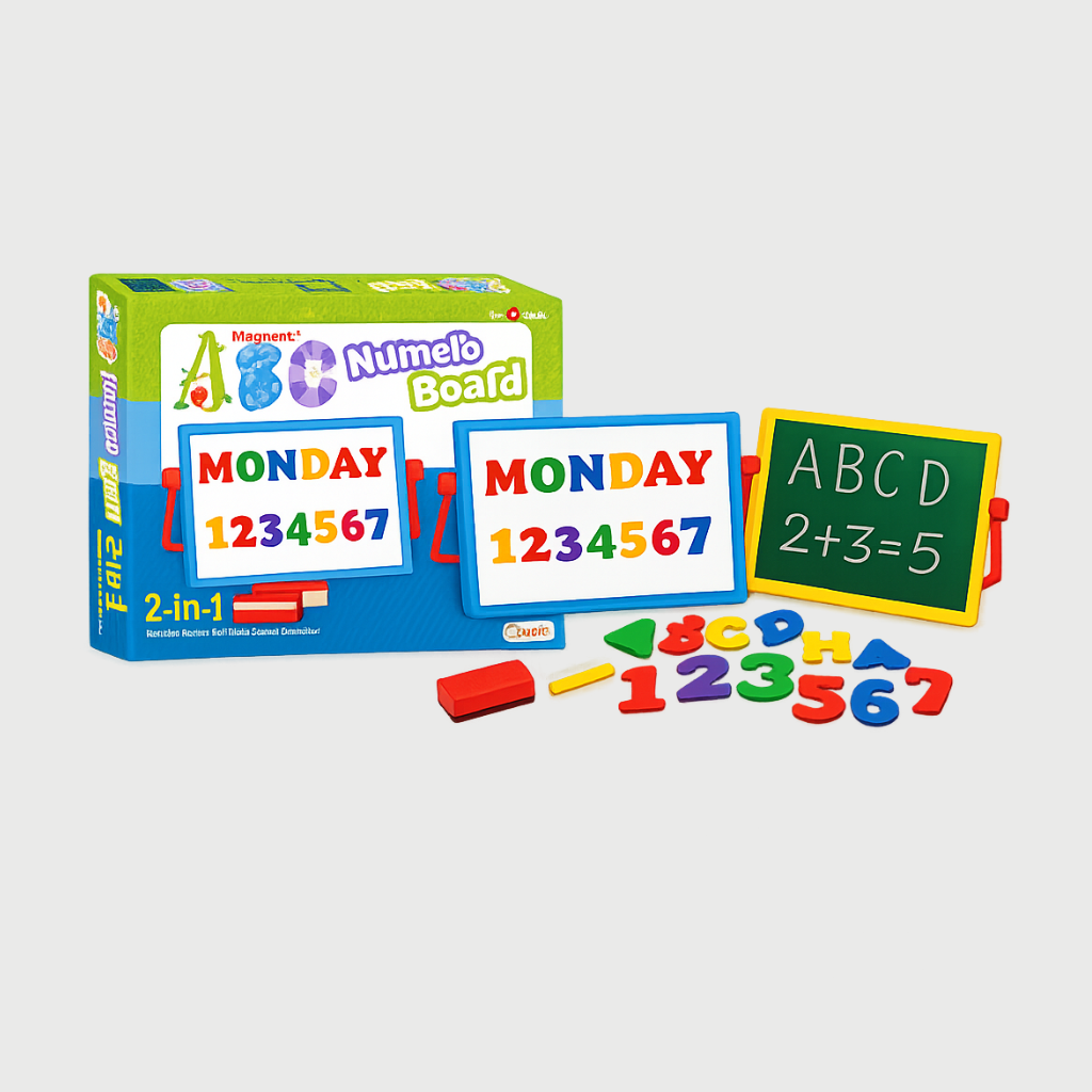 magnetic abc numero board jr