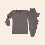 grey  pc cotton thermal wear for kids 