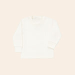 White Kids Thermal Top