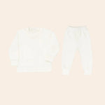 white  pc cotton thermal wear for kids 