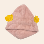 Pink Penguin Winter Baby Cap