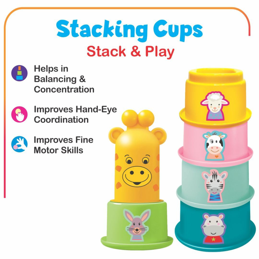 Toymate Play n Grow Toddler’s Learning Activity Set – 25 Pieces  Gift Set for Kids (12–36 Months)