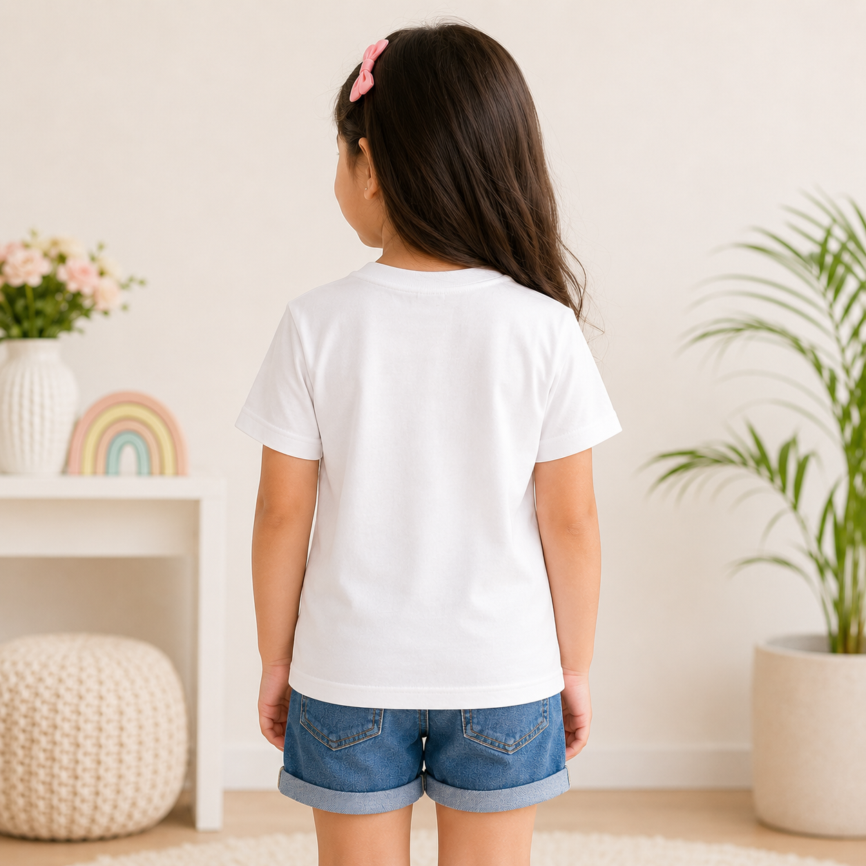 Raksha Bandhan Special Kids T Shirt Love You Bro Design Sibling Bond Cotton T-Shirt