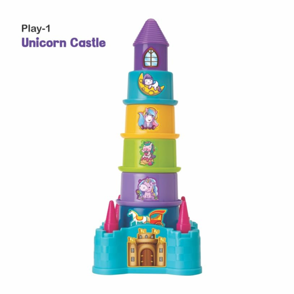 Toymate Unicorn Play Time Toddler Activity Gift Set – 24 Pieces Unicorn-Themed Learning Toy for Kids (12–36 Months)