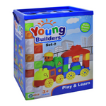 young builders set-2 construction block toy (best for kids gifting)