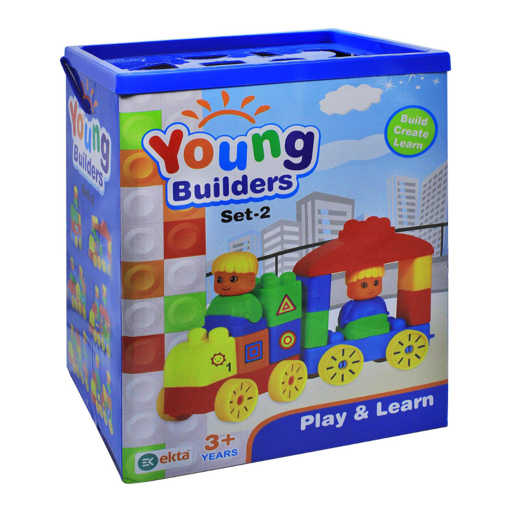 young builders set-2 construction block toy (best for kids gifting)