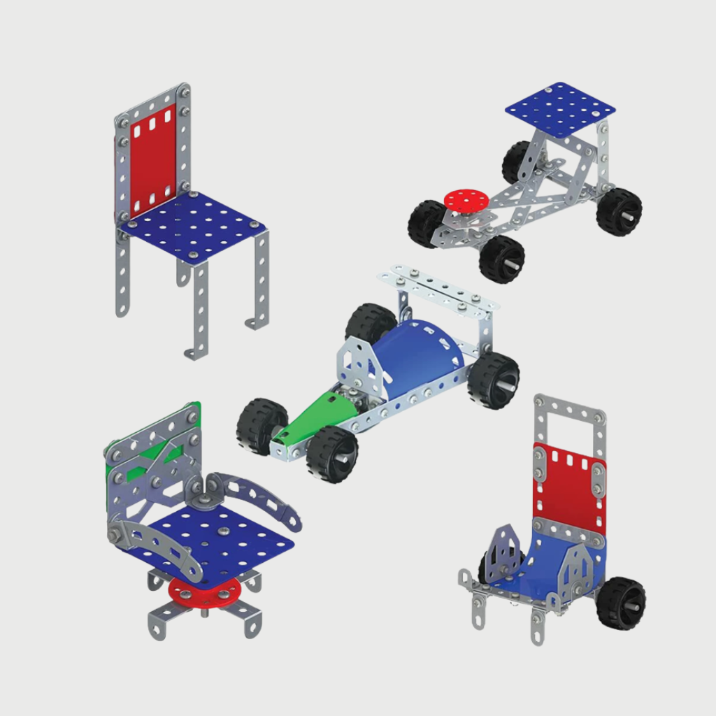 Engineering toy set for children